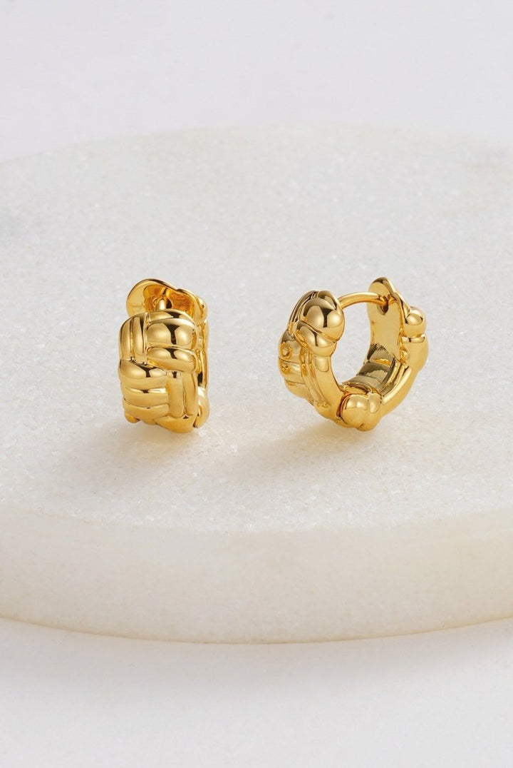 Brielle Huggie Earrings Zafino Jewellery