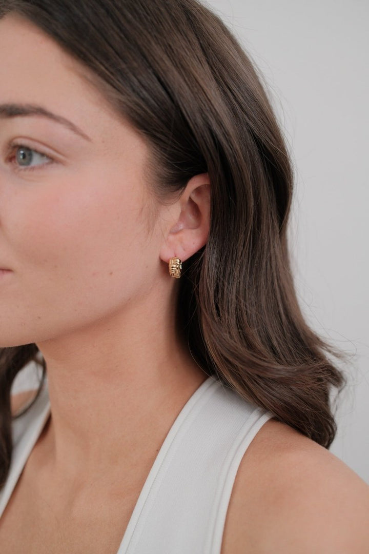 Brielle Huggie Earrings Zafino Jewellery
