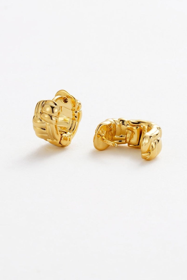 Brielle Huggie Earrings Zafino Jewellery