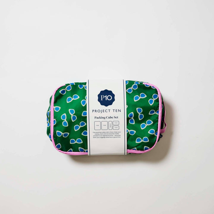 Packing Cube Set – Sunglasses travel Project Ten