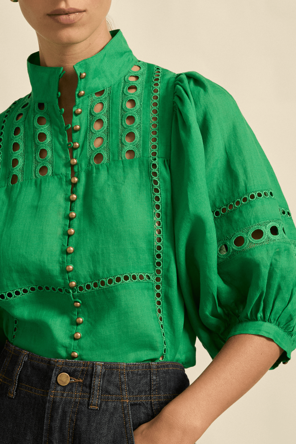 cabaret top - parrot Blouse Zoe Kratzmann