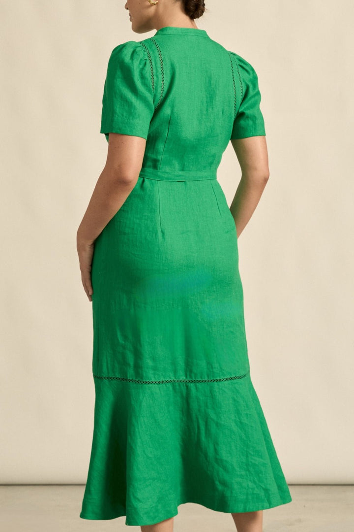 cable dress - parrot Dress Zoe Kratzmann