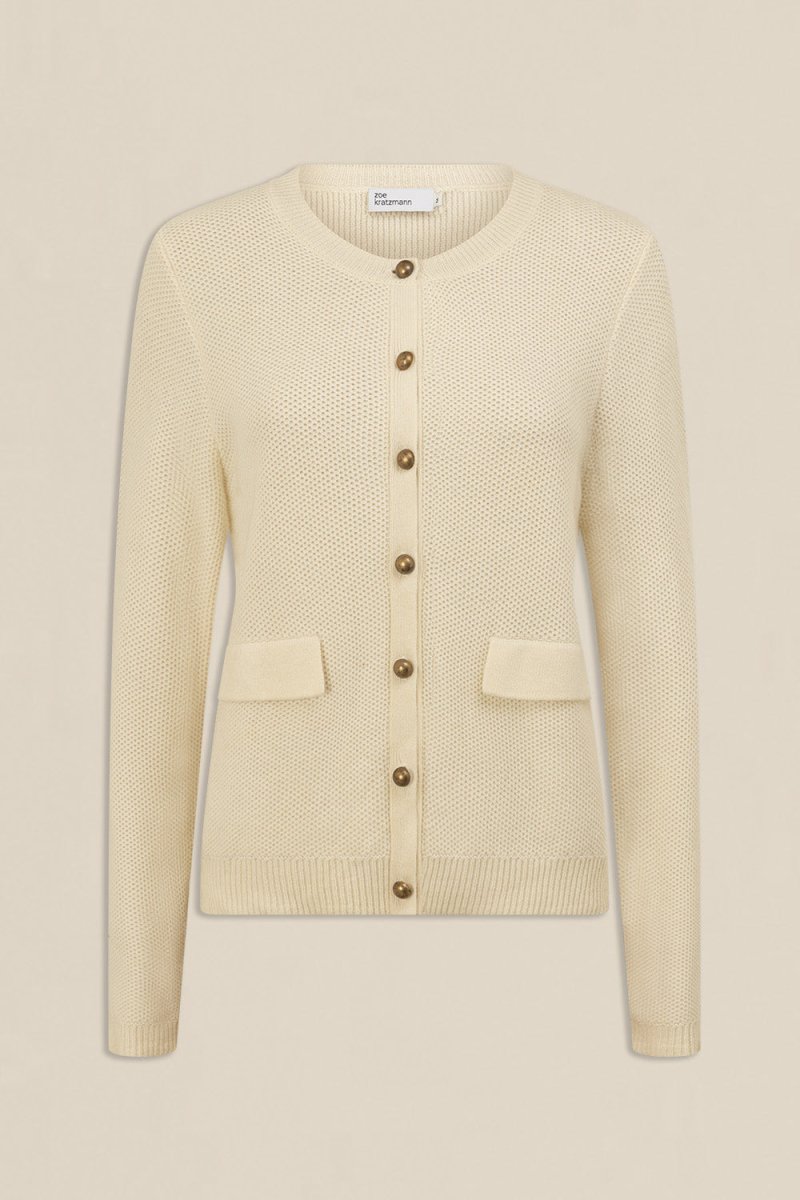 camber knit - alabaster knit Zoe Kratzmann