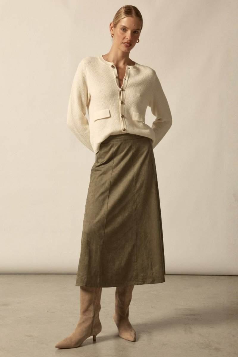 camber knit - alabaster knit Zoe Kratzmann