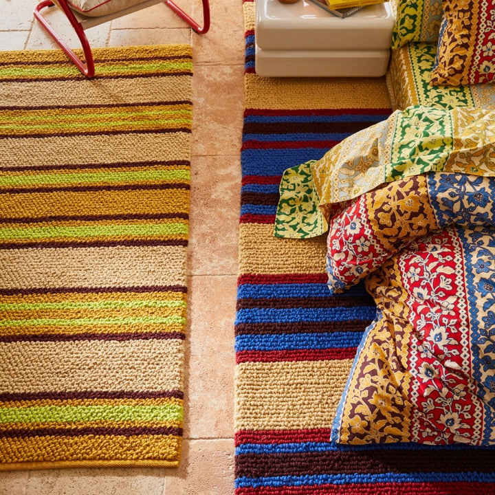 Capi Knot Rug - Azure Sage &amp; Clare