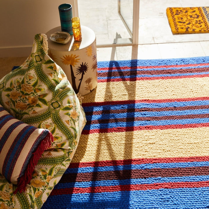 Capi Knot Rug - Azure Sage &amp; Clare