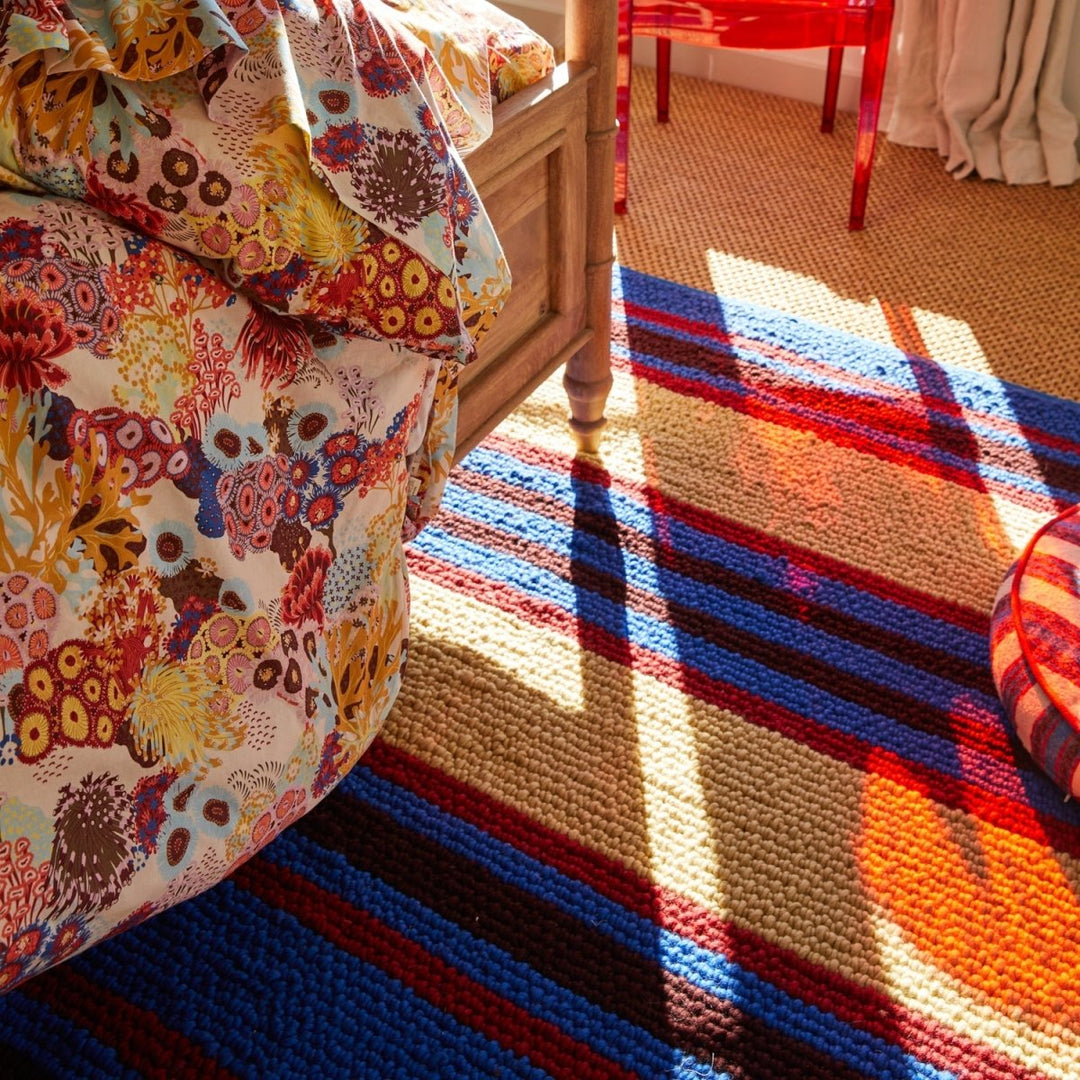 Capi Knot Rug - Azure Sage &amp; Clare