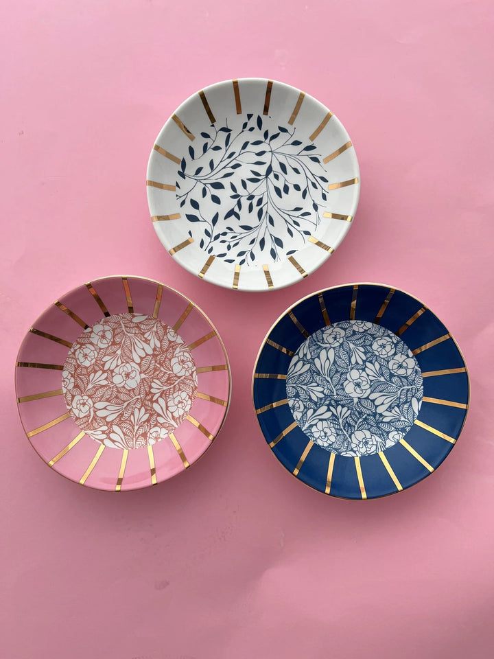Carla Dinnage Blue Wildflower trinket bowl General Carla Dinnage