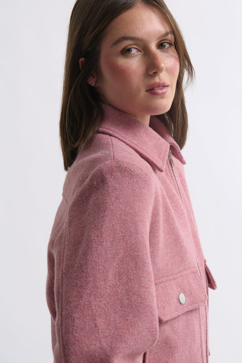 Carla Jacket - Musk Pink jacket Kireina Australia
