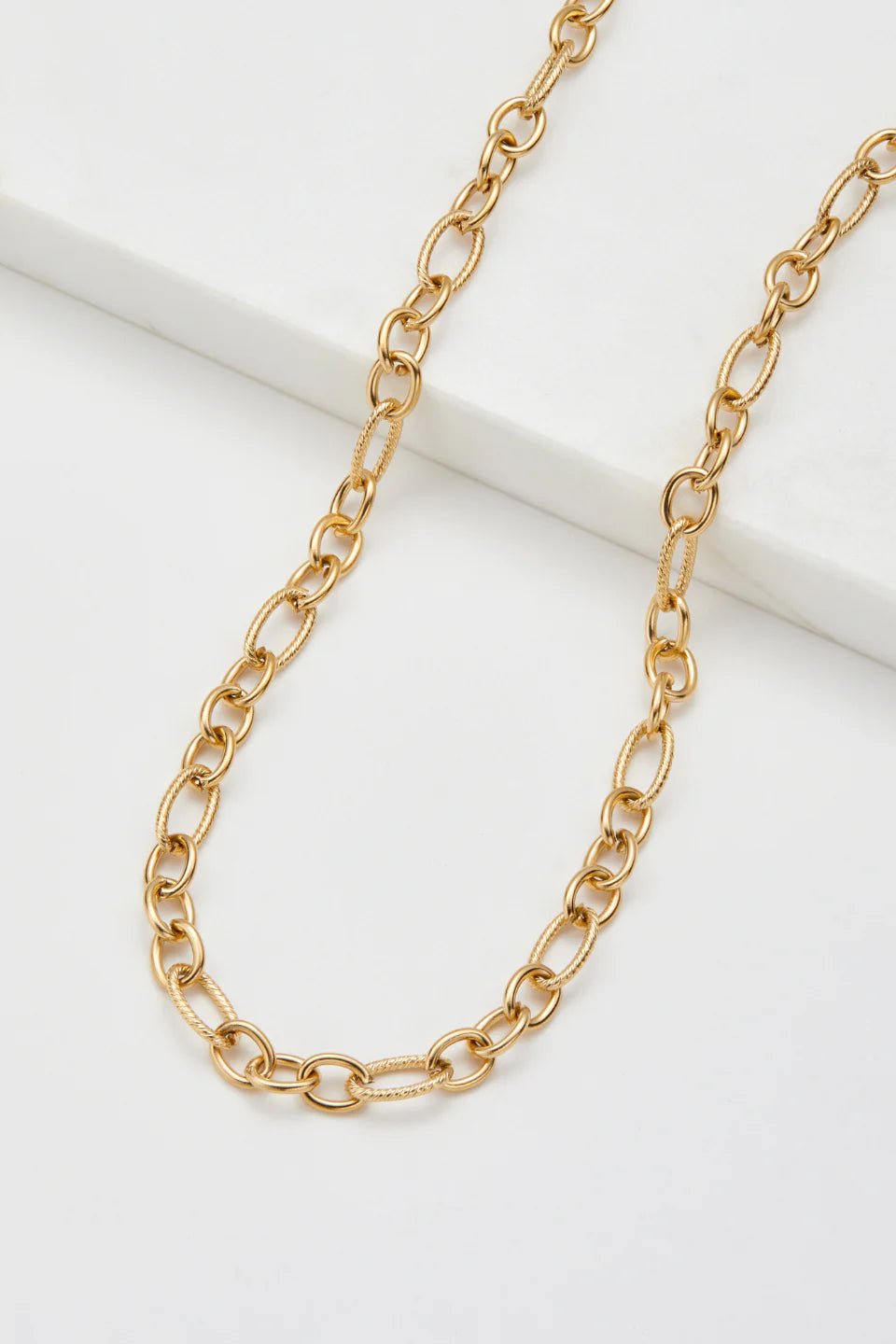 Carla Necklace - gold necklace Zafino Jewellery