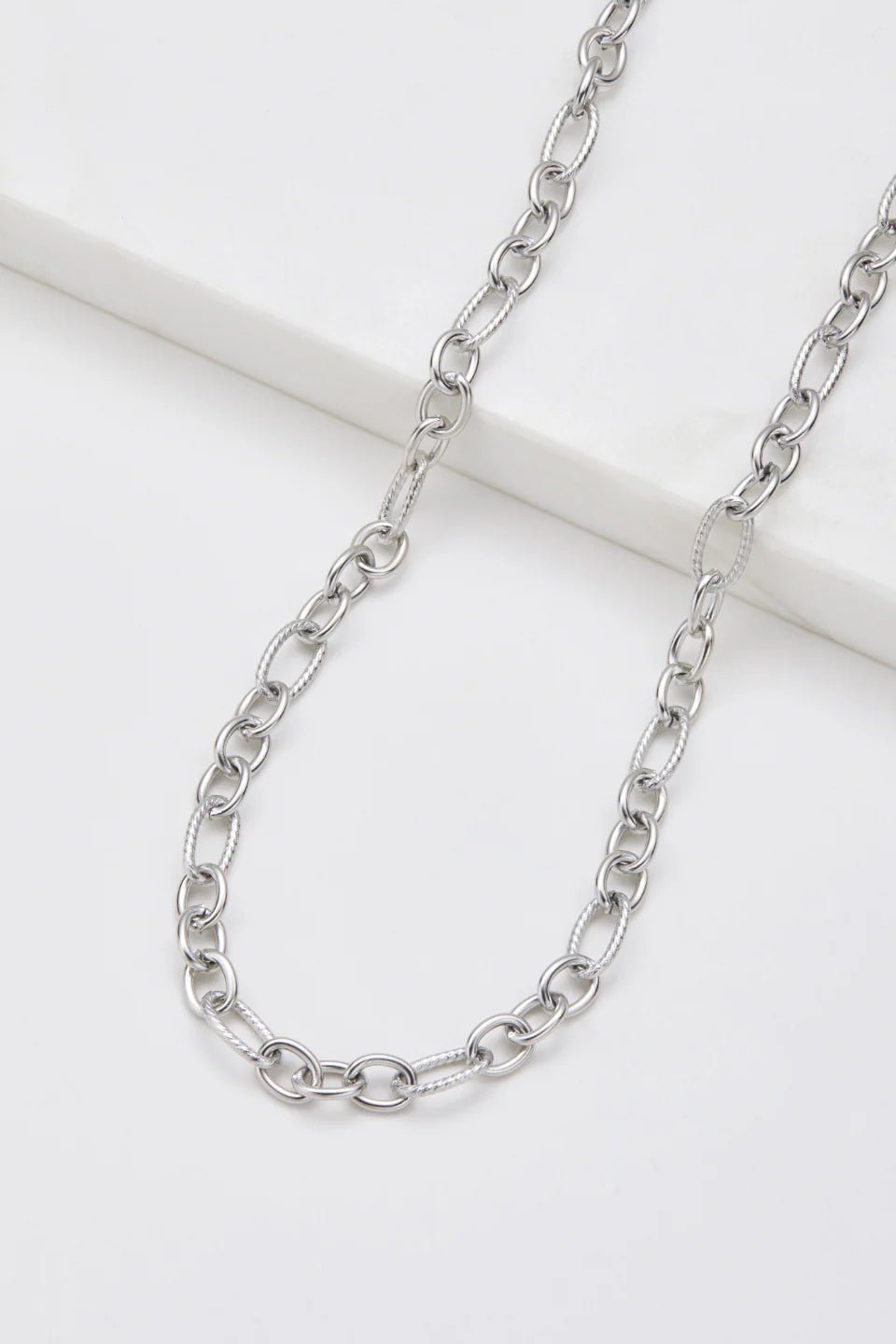 Carla Necklace - Silver Necklace Zafino Jewellery