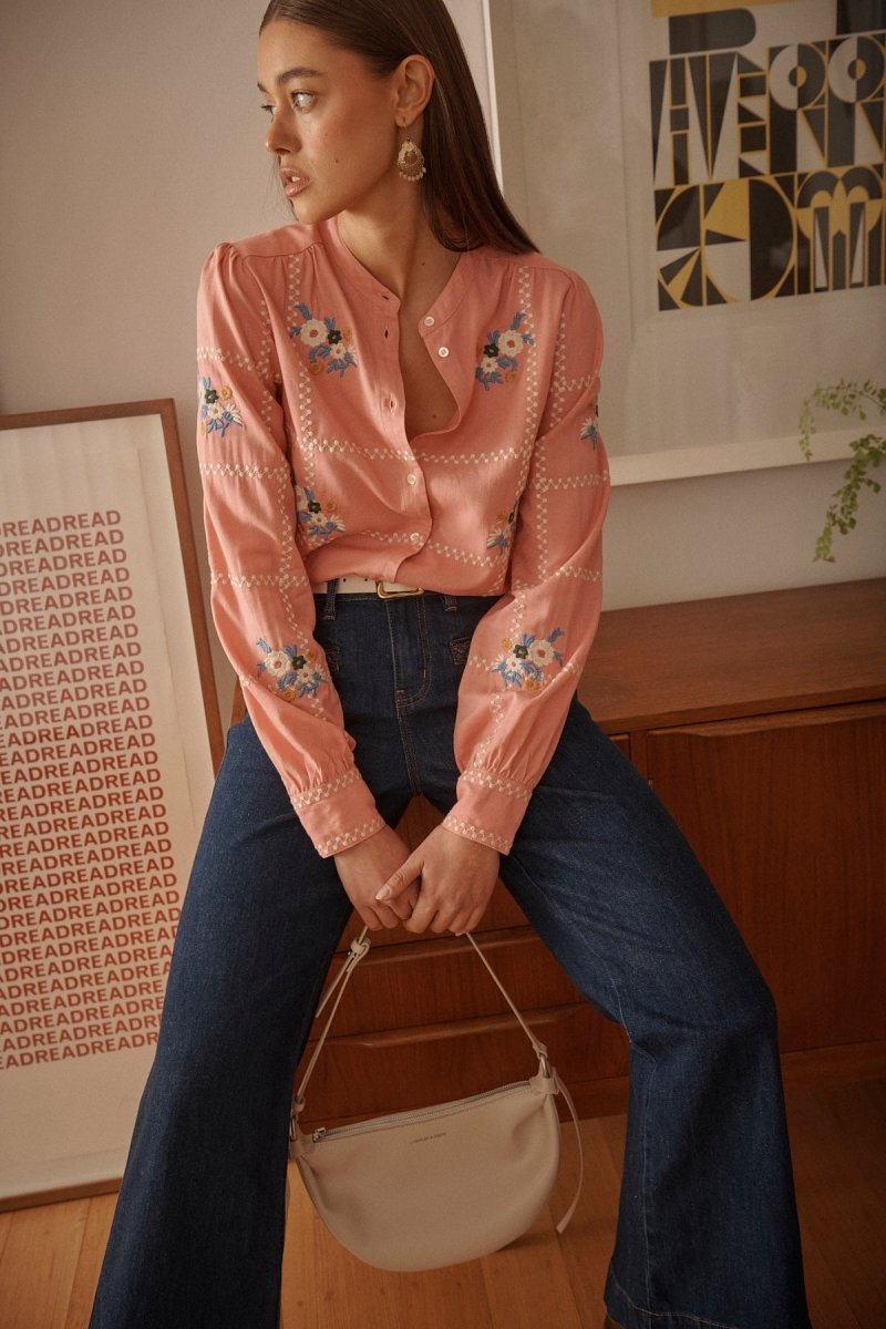 Carol Shirt - MUSK Blouse Kireina