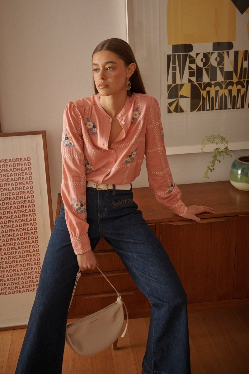 Carol Shirt - MUSK Blouse Kireina