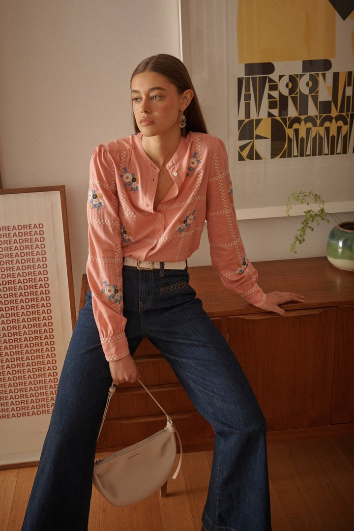 Carol Shirt - MUSK Blouse Kireina