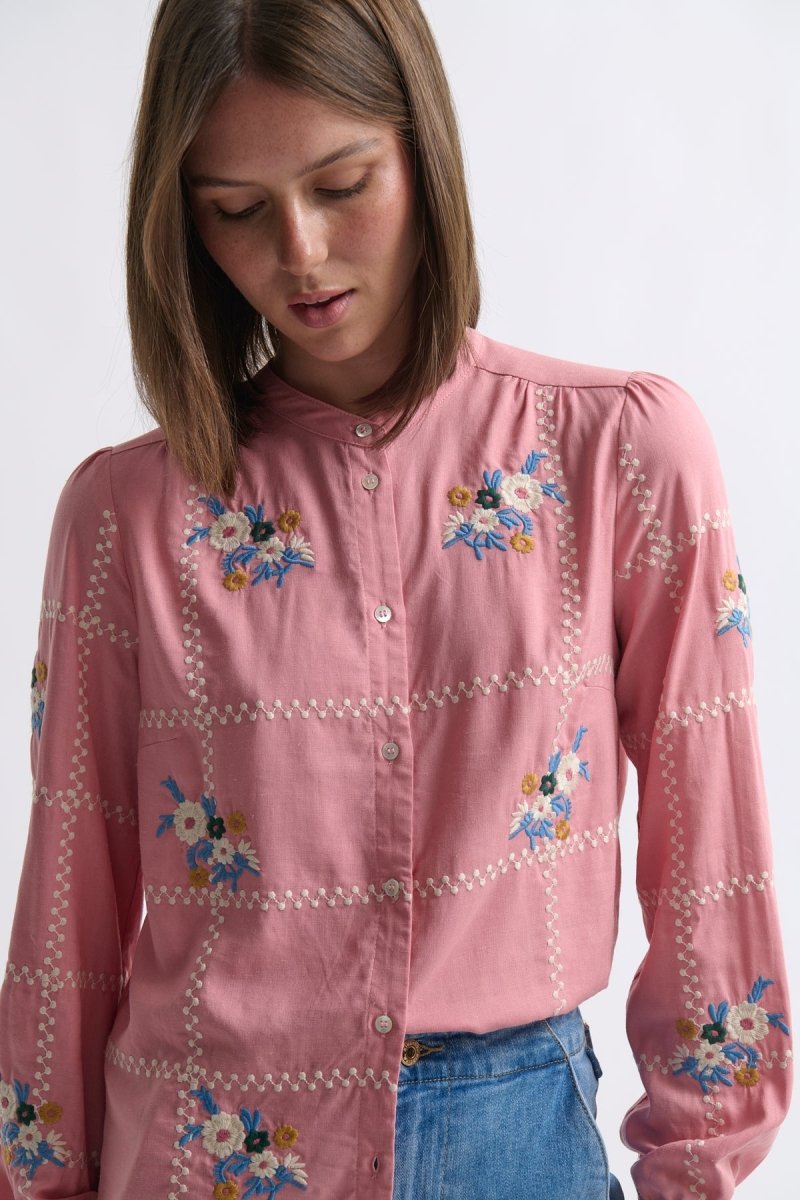 Carol Shirt - MUSK Blouse Kireina