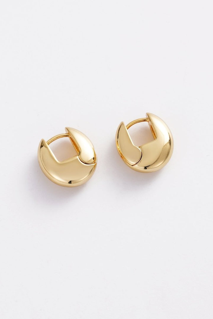 Carrie Hoop - Gold Zafino