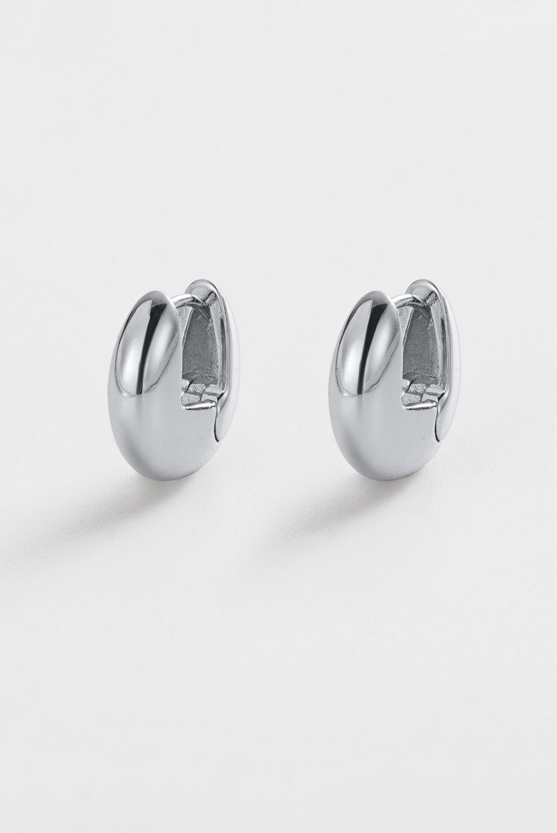 Carrie Hoop - Silver Zafino