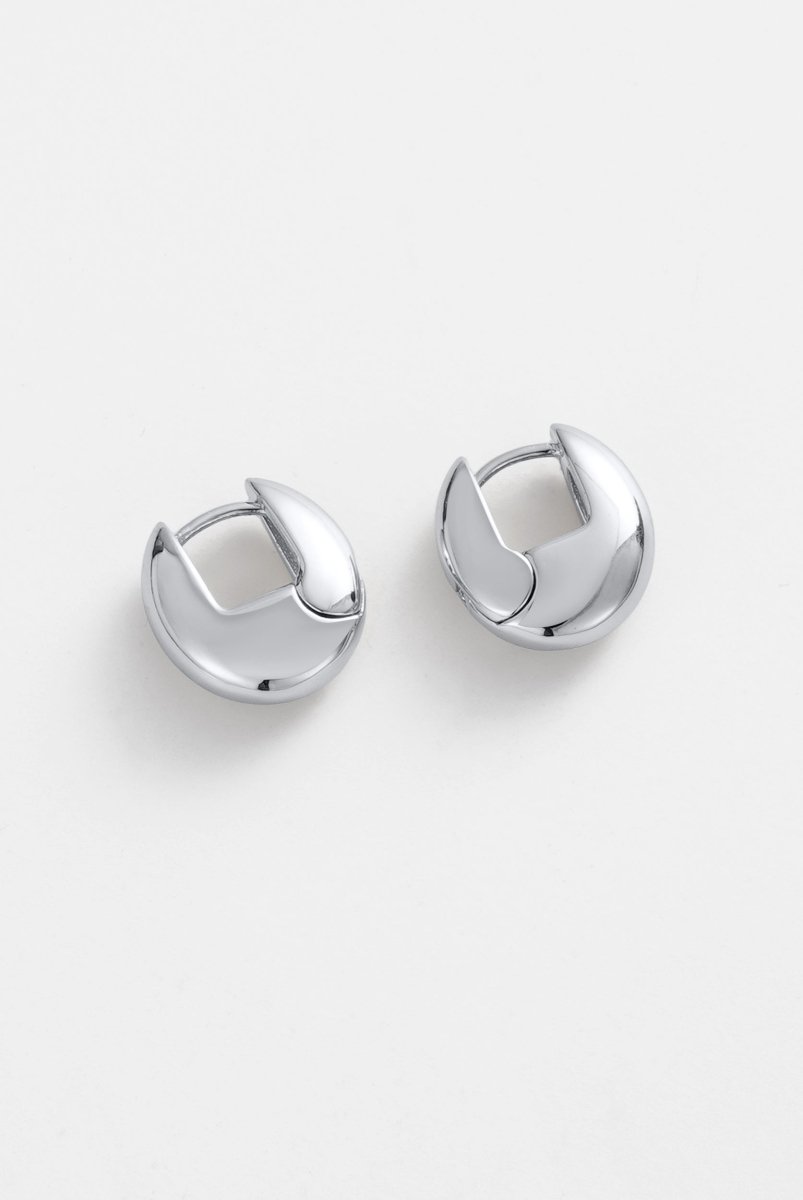 Carrie Hoop - Silver Zafino