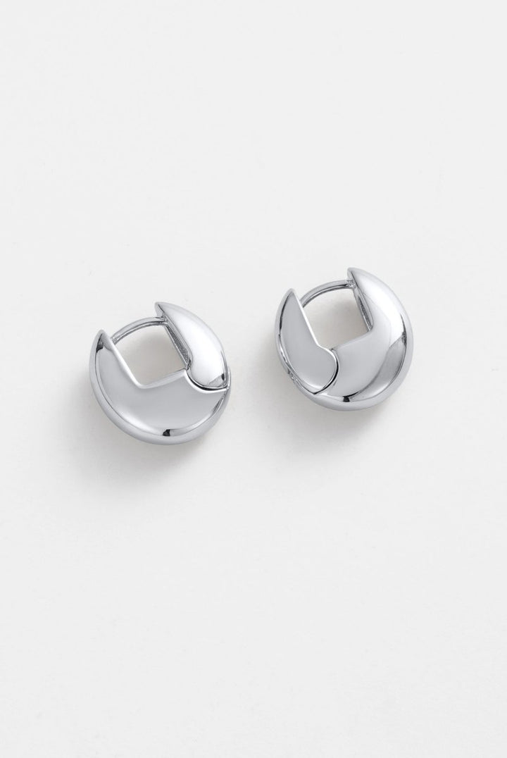 Carrie Hoop - Silver Zafino