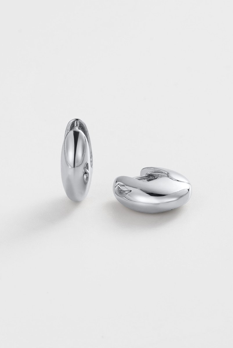Carrie Hoop - Silver Zafino