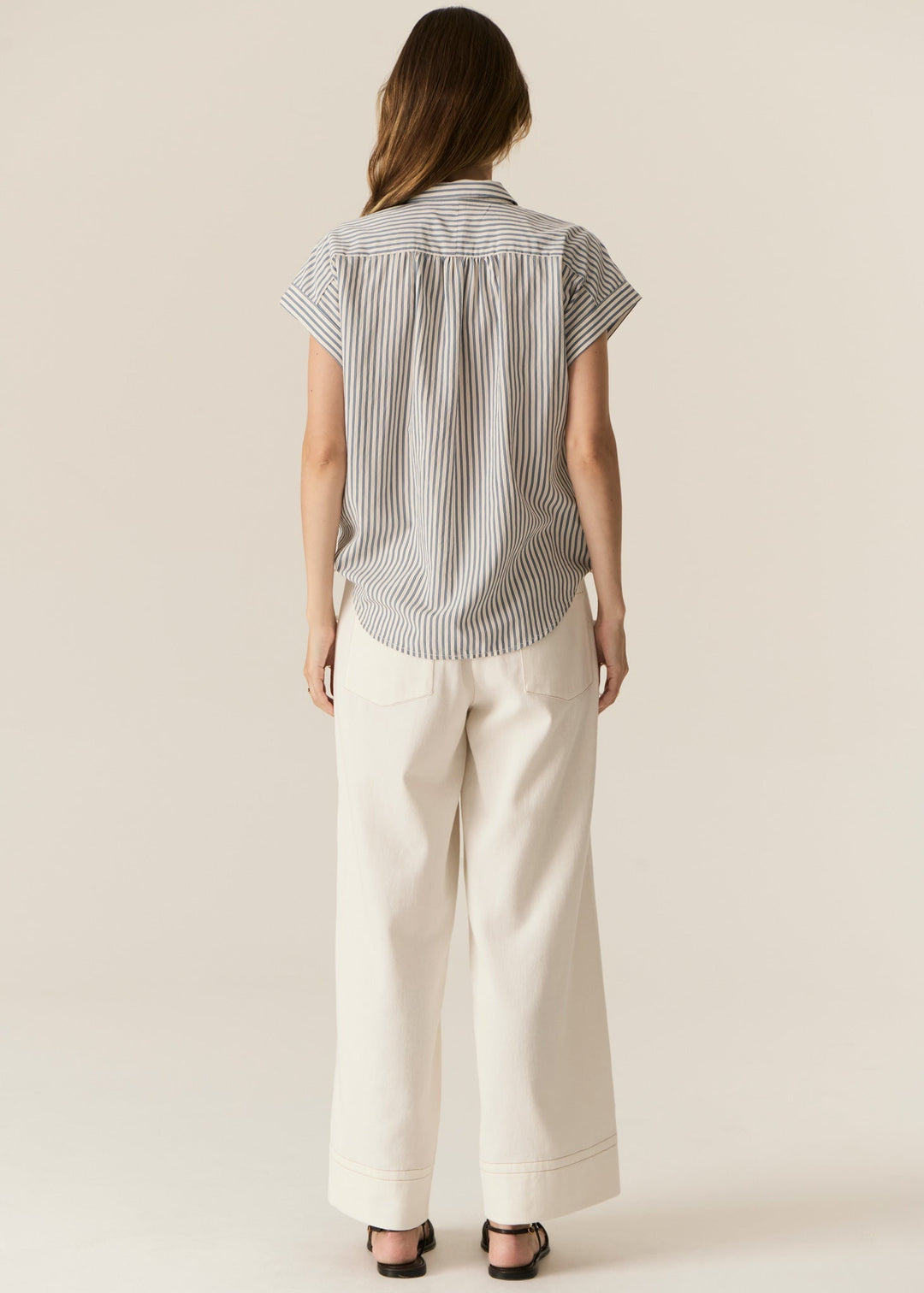 Carsen Denim Jeans - Ecru jeans POL
