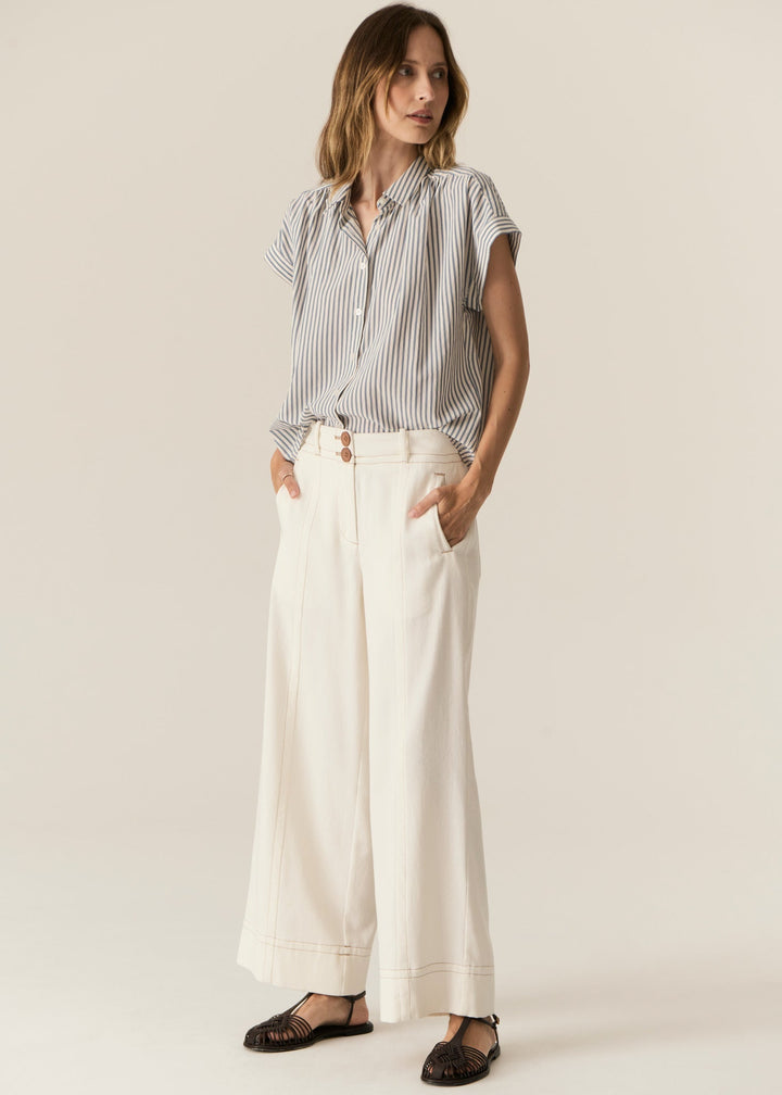 Carsen Denim Jeans - Ecru jeans POL