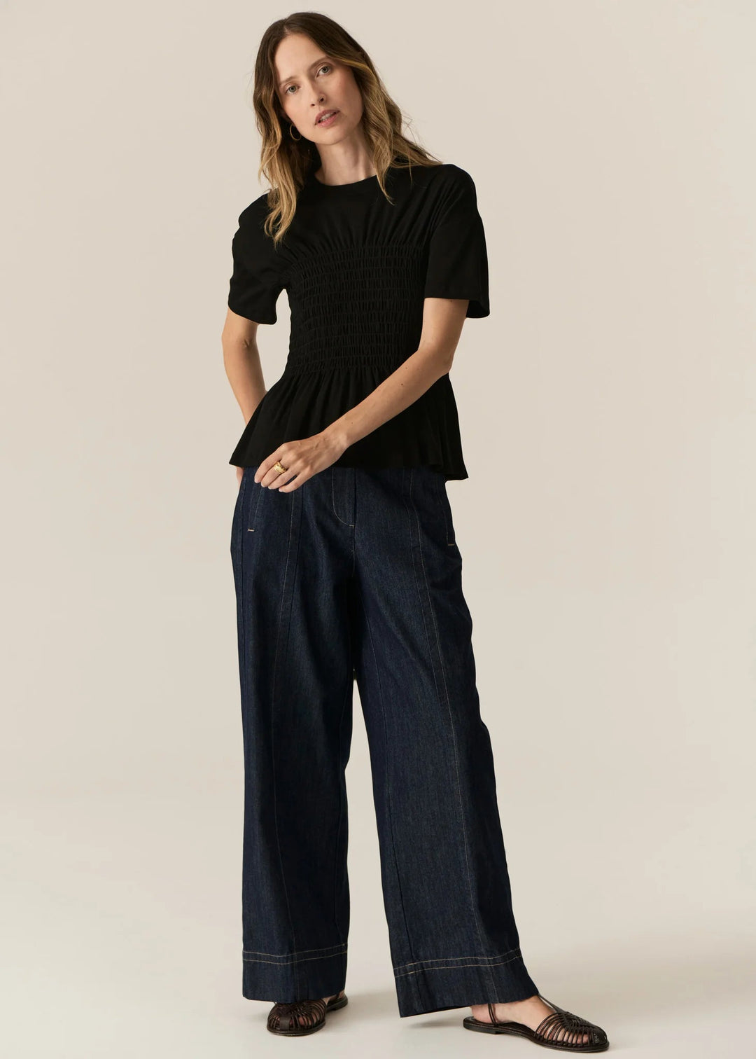 Carsen Full length pant Dark Wash Pants POL