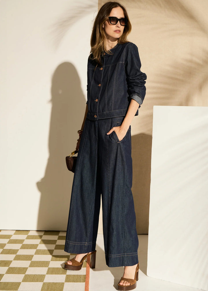 Carsen Full length pant Dark Wash Pants POL