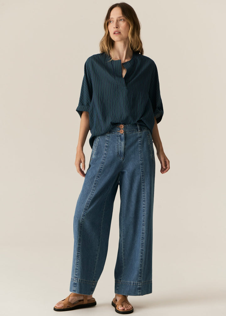 Carsen Full Length Pant - Light Wash POL