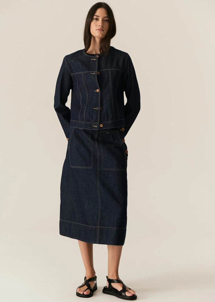 Carsen Jacket - Dark Wash Coats & Jackets POL