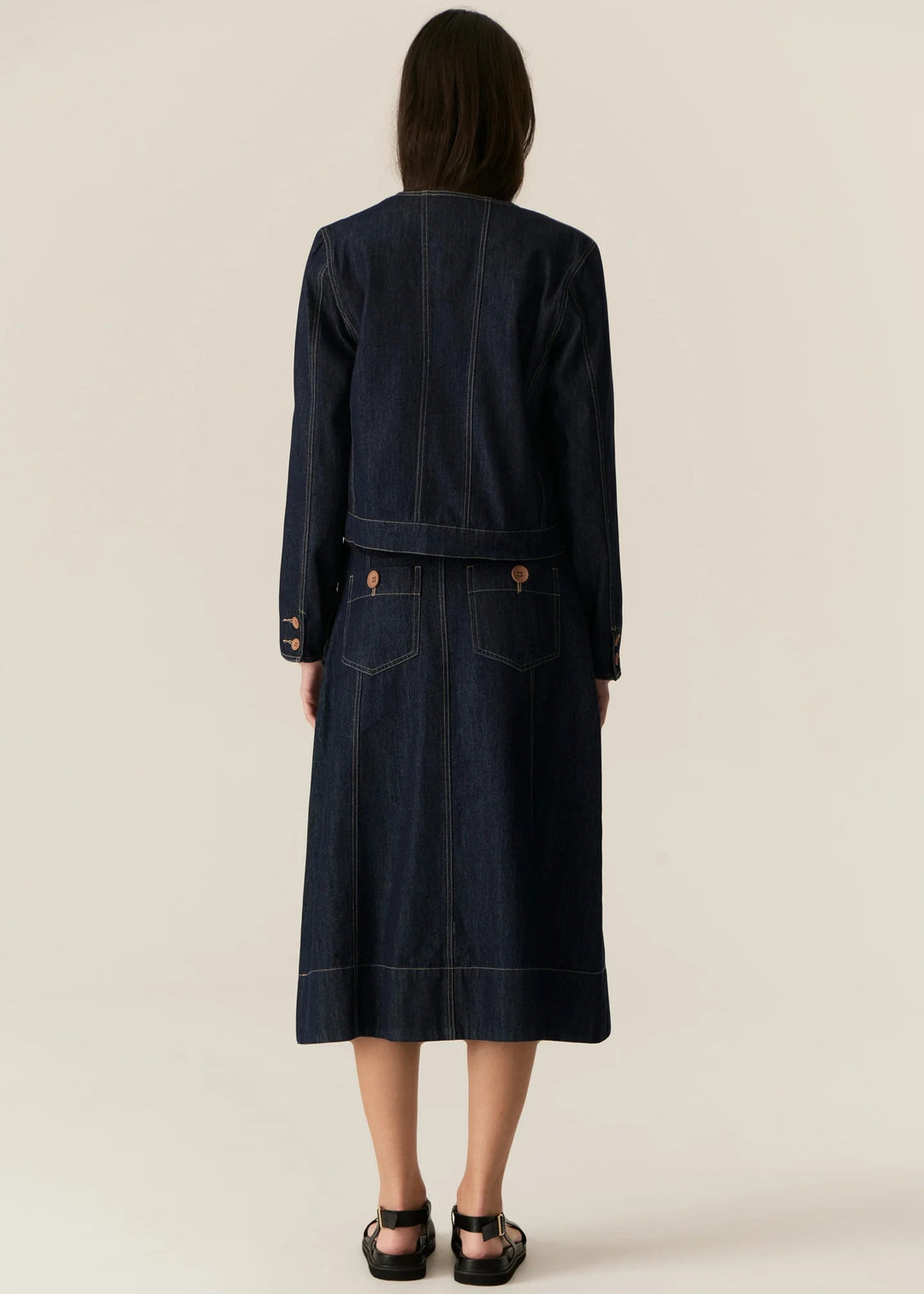 Carsen Jacket - Dark Wash Coats & Jackets POL