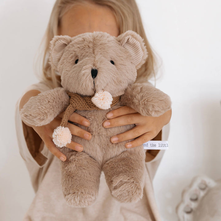 Prudence Bear - medium | soft toy and the little dog laughed