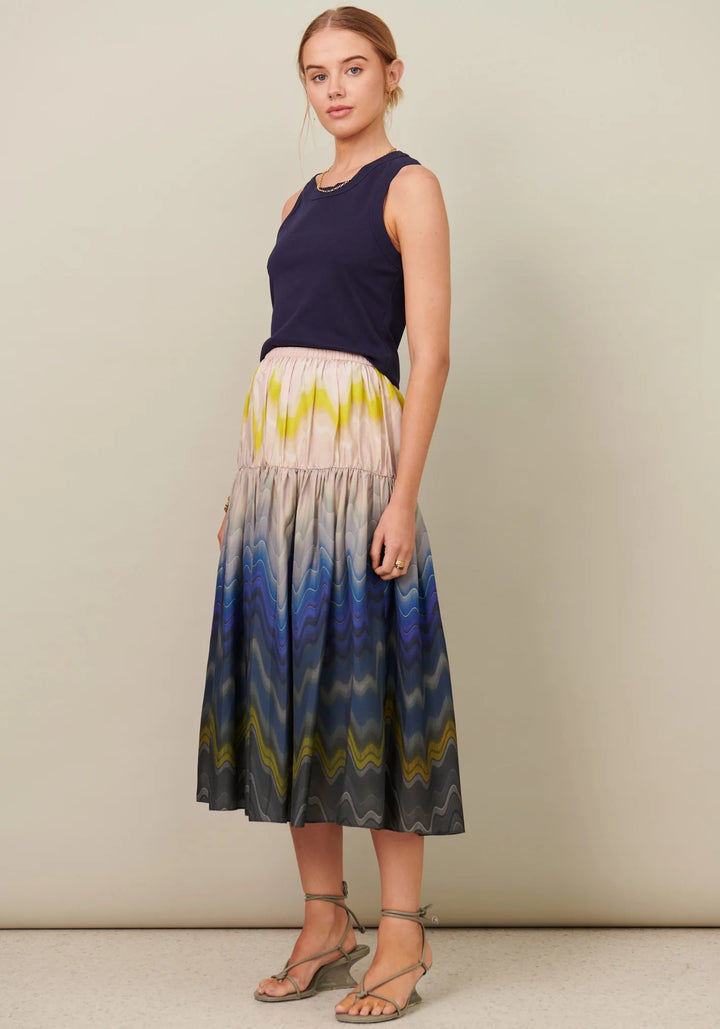 cecilia skirt- cecilia print skirt POL