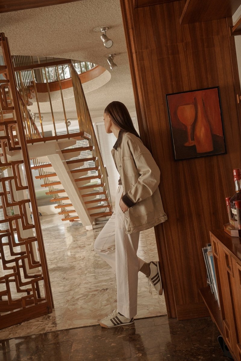 Celeste Pant - Ecru Denim Kireina