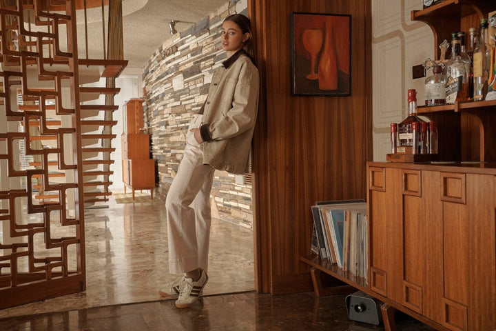 Celeste Pant - Ecru Denim Kireina