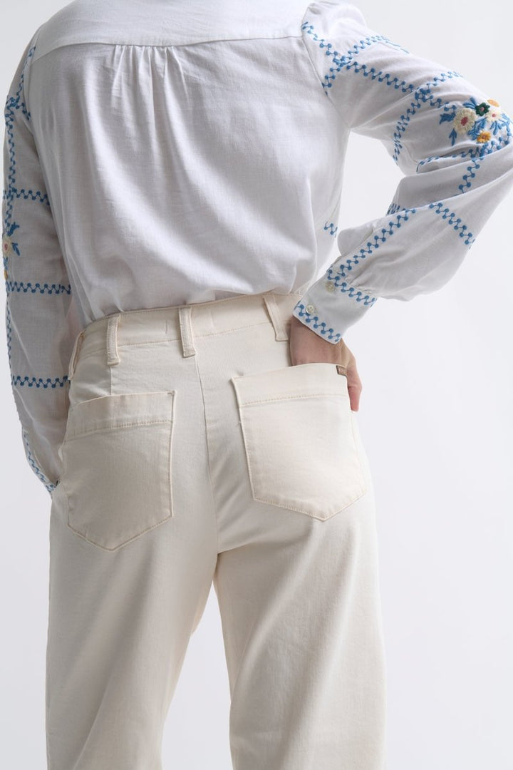 Celeste Pant - Ecru Denim Kireina