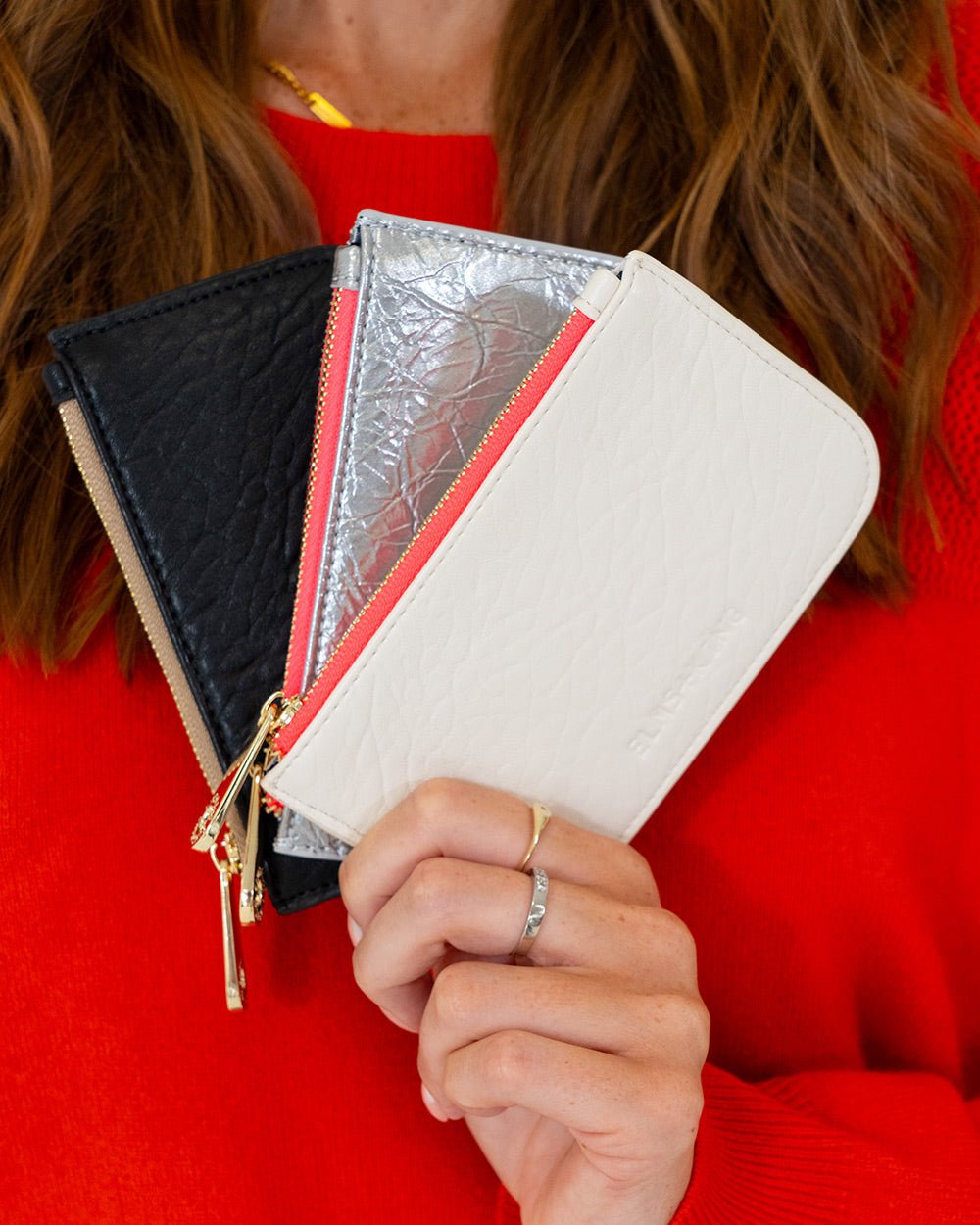 Centro Wallet - Silver Crinkle - Stanleyandstone