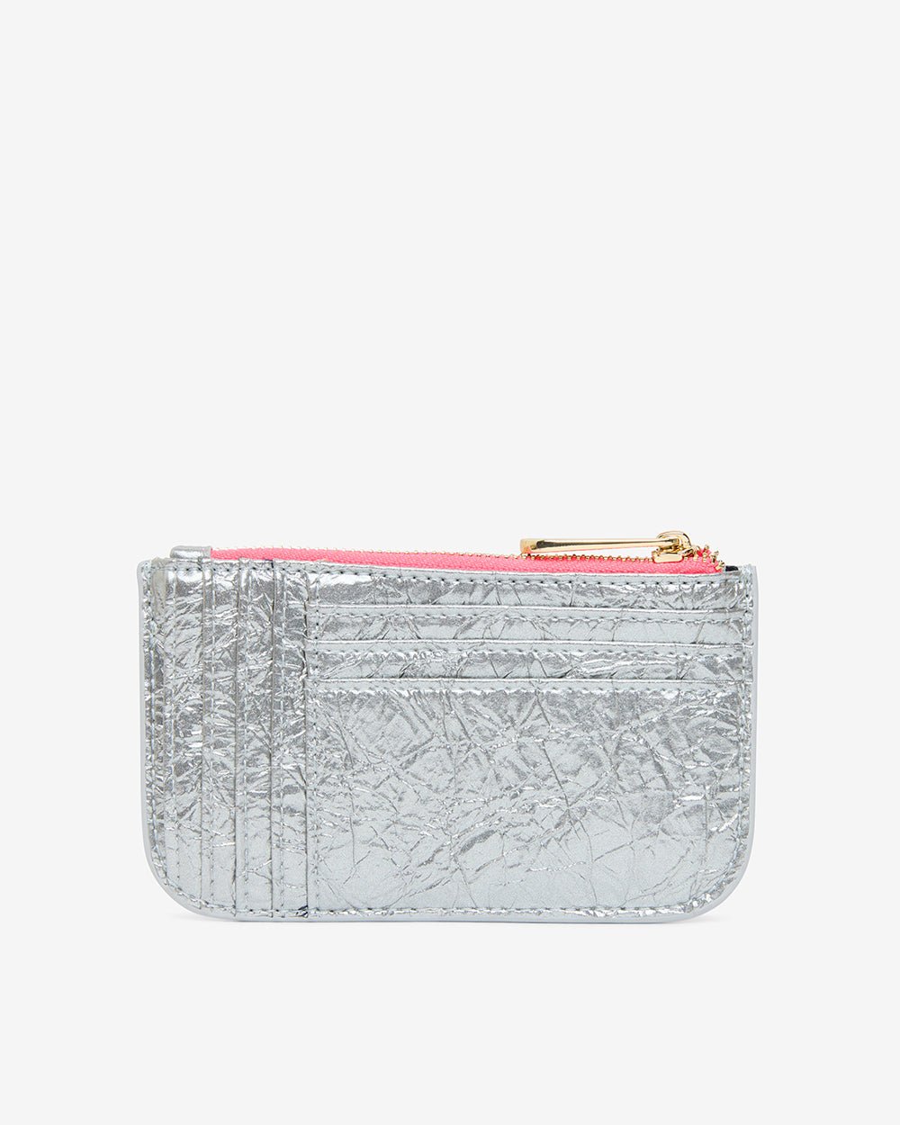 Centro Wallet - Silver Crinkle - Stanleyandstone