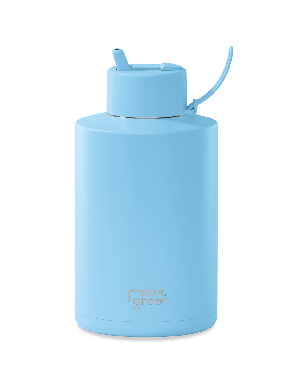 Ceramic Reusable Bottle - 68oz / 2,000ml - Sky Blue - Stanleyandstone