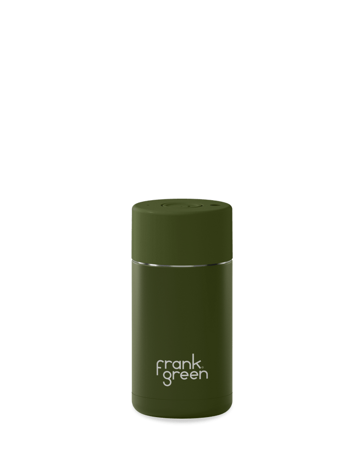 Ceramic Reusable Cup - 12oz / 355ml - Khaki drinkware Frank Green