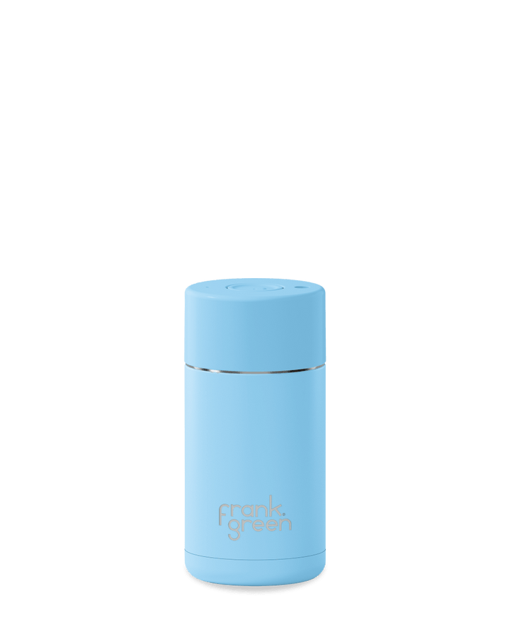 Ceramic Reusable Cup - 12oz / 355ml - Sky Blue drinkware Frank Green