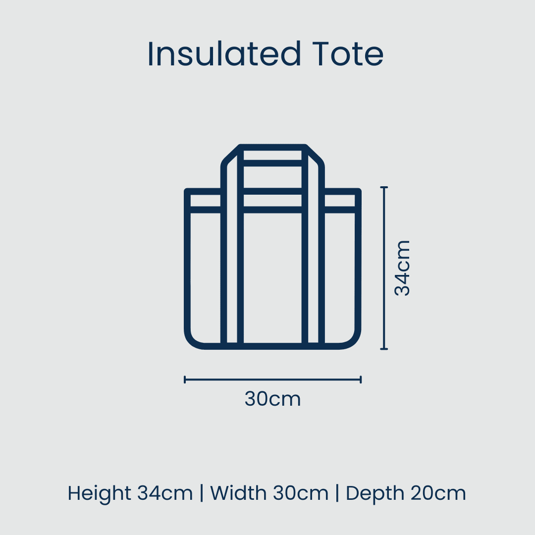 Chains Medium Insulated Tote - Stanleyandstone