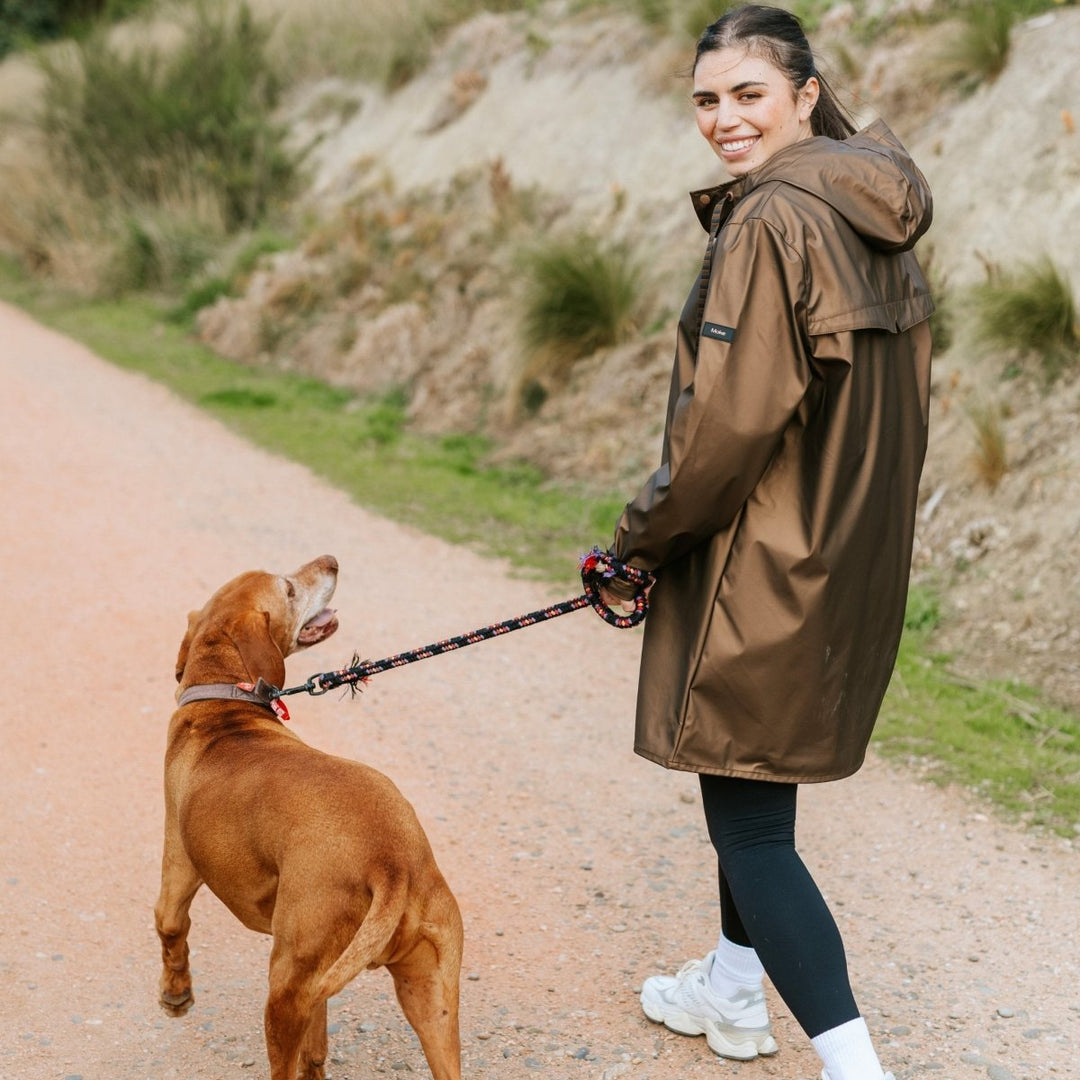 Charlie Raincoat - Antique Gold raincoat Moke Apparel