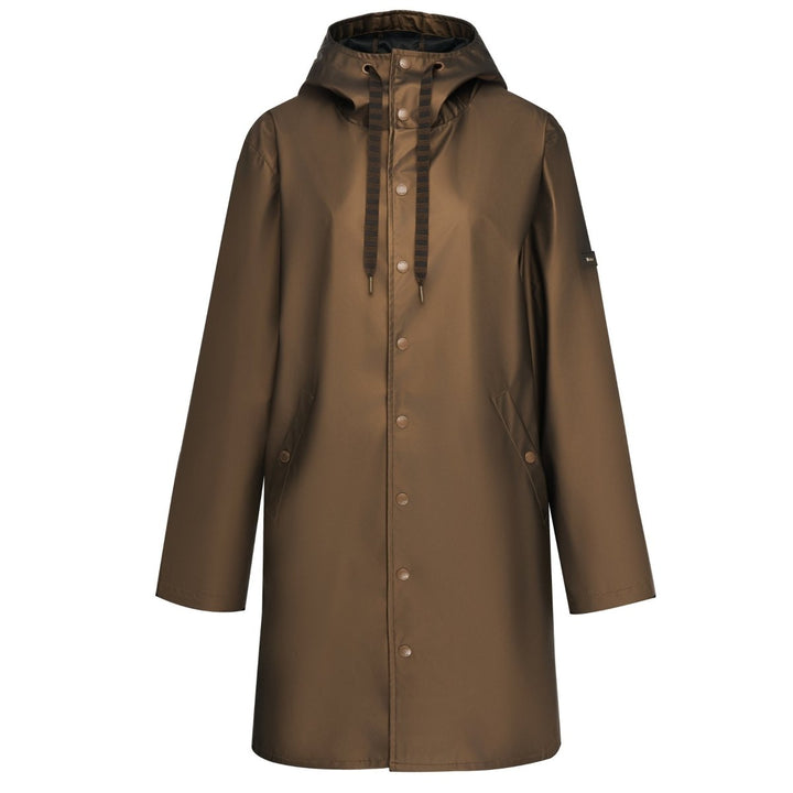 Charlie Raincoat - Antique Gold raincoat Moke Apparel