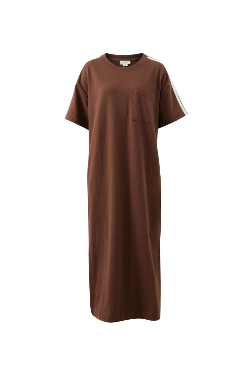Charlotte Midi Terry Dress - Chocolate Dress Ceres Life