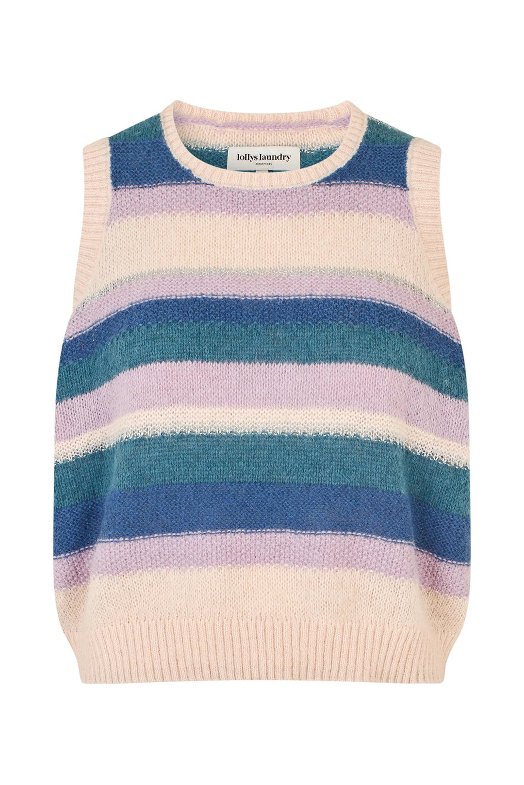 Chicago Vest SL Lavender knit Lollys Laundry
