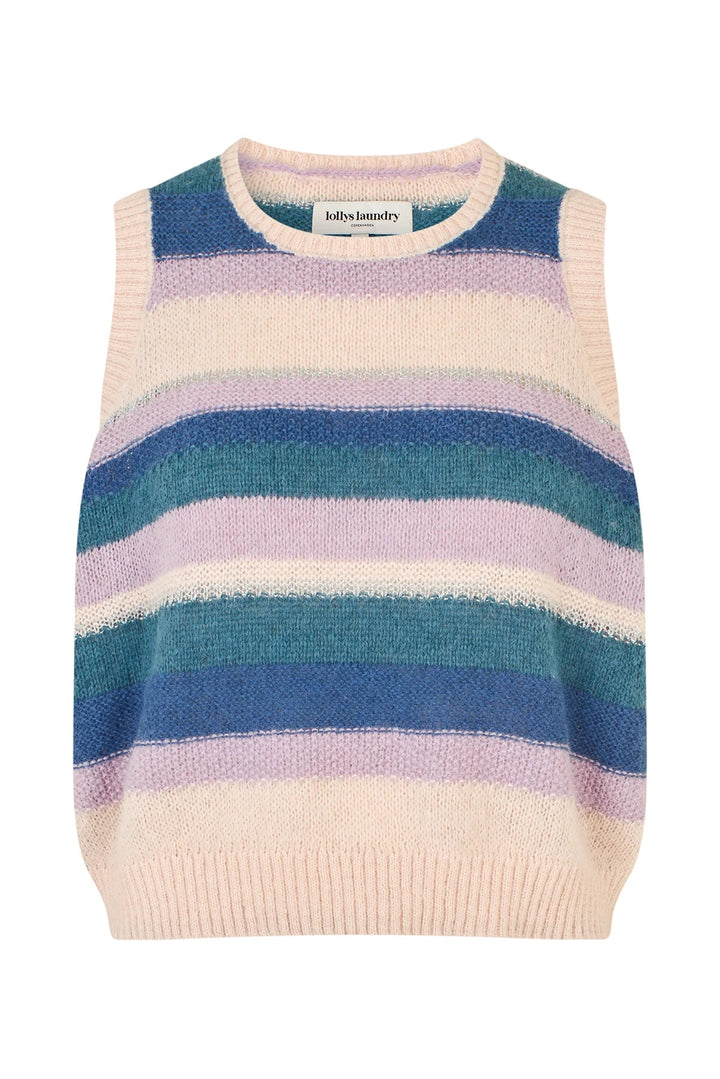 Chicago Vest SL Lavender knit Lollys Laundry
