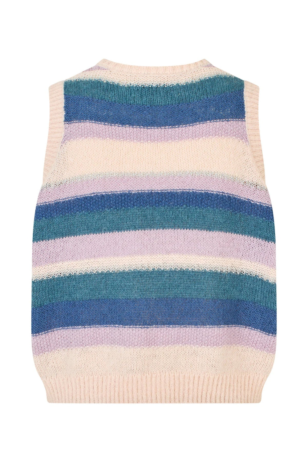 Chicago Vest SL Lavender knit Lollys Laundry
