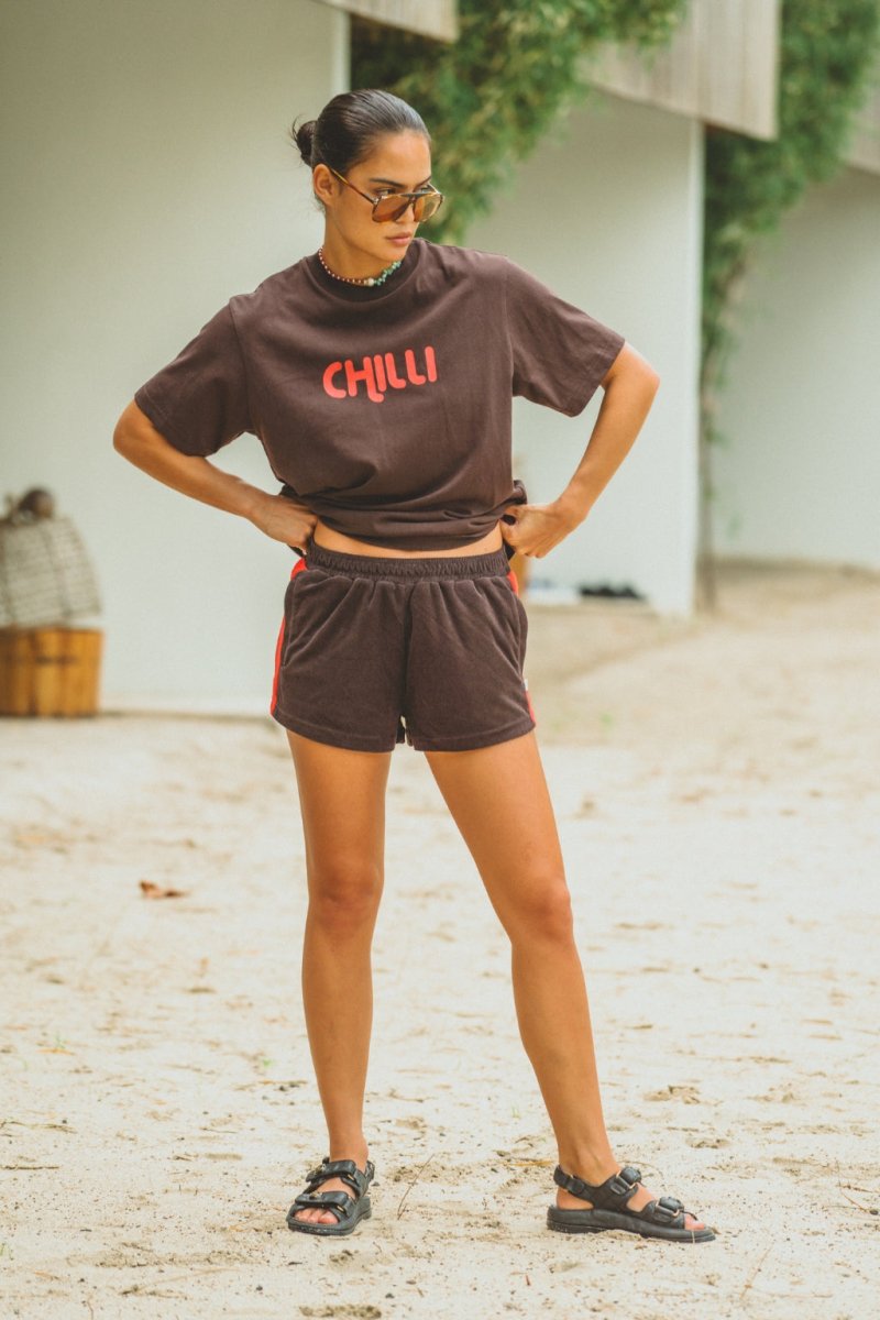 Chilli Tee Mocha Araminta James