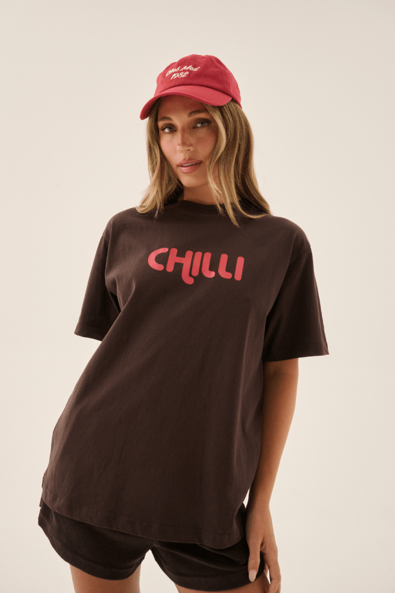 Chilli Tee Mocha Araminta James
